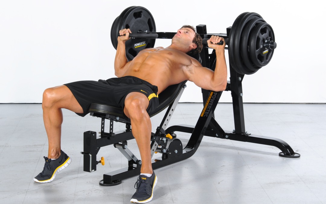Elbow position and bench press.