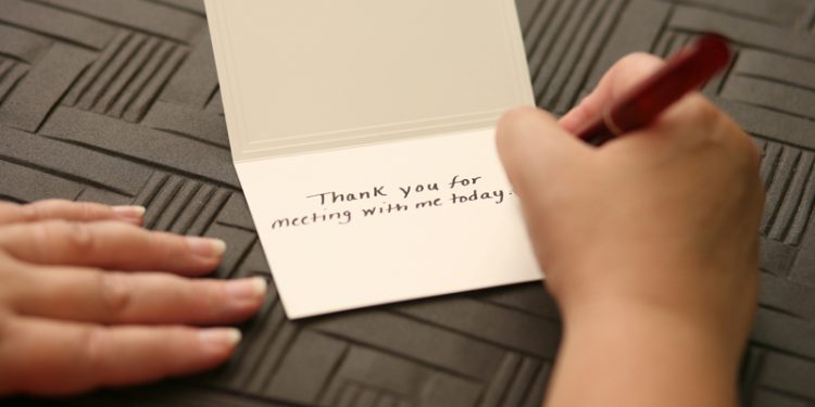 Set Up Your Thank You:
