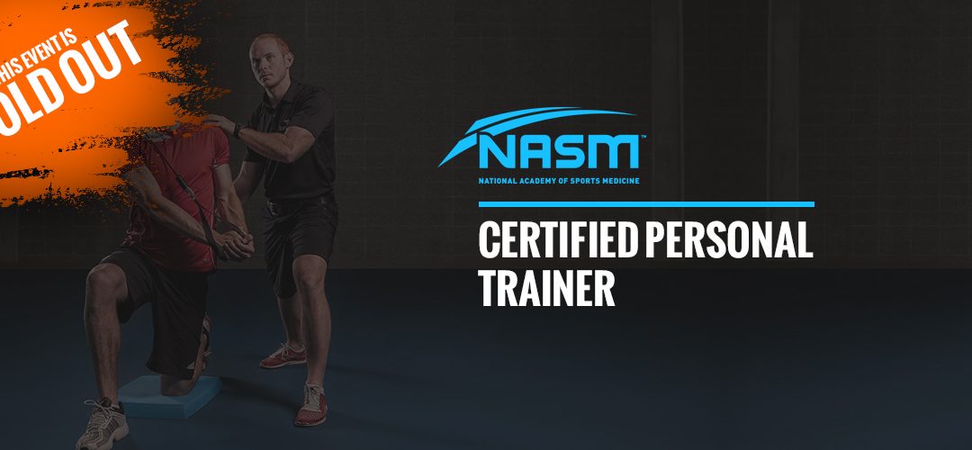 NASM-CPT 美國國家運動醫學學會 – 私人教練課程