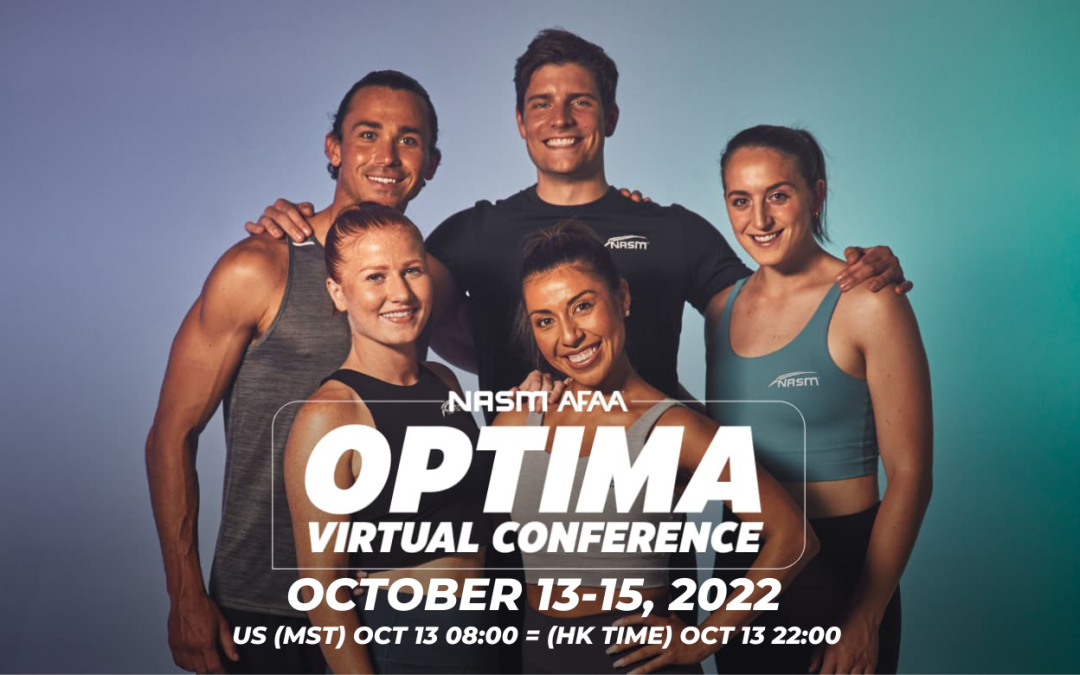 NASM/AFAA OPTIMA 2022 Virtual Conference : English