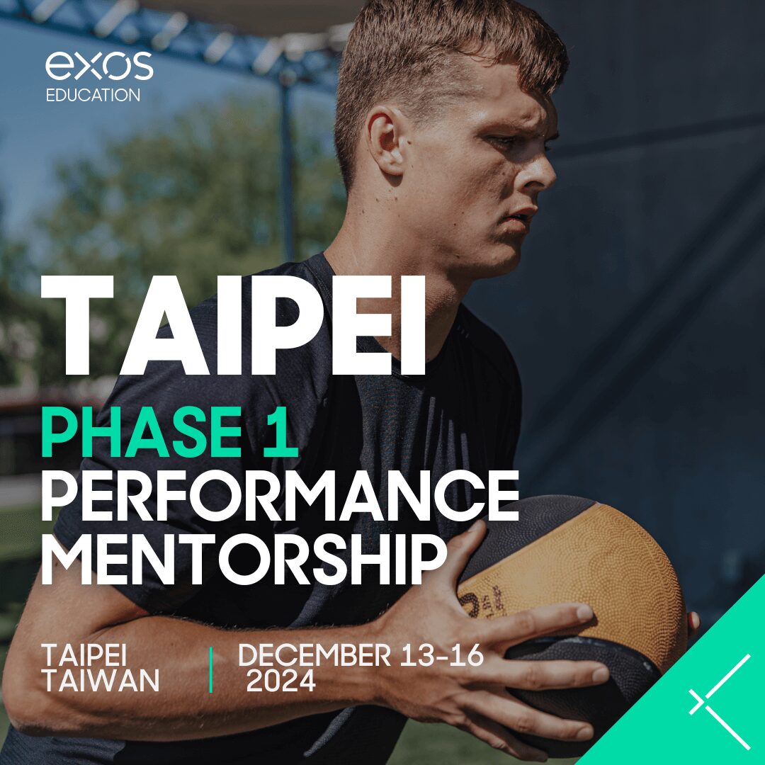 EXOS Taipei December 13-16