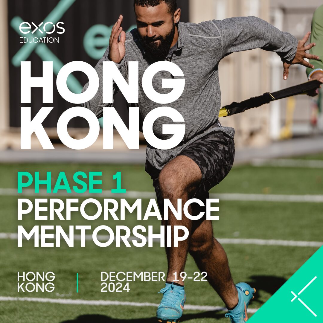 EXOS Hong Kong December 19-22, 2024