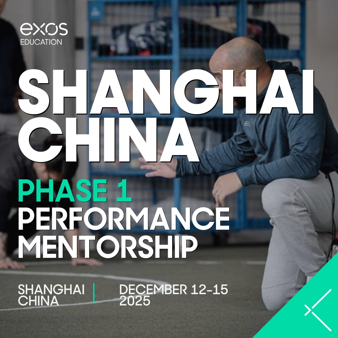 EXOS December 12-15 Shanghai Phase 1