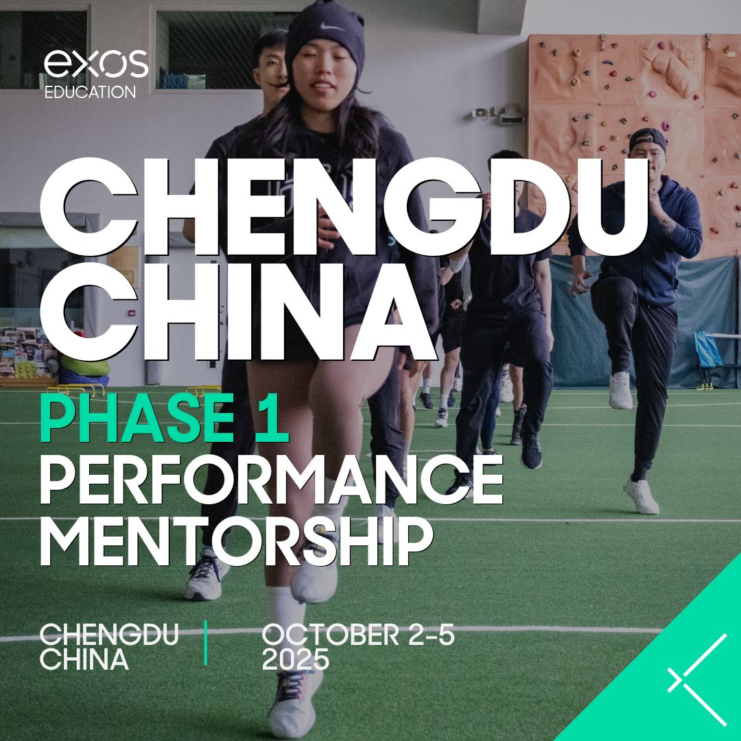 EXOS - October 2-5, 2025 - Chengdu, China - Phase 1