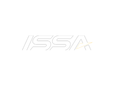 ISSA logo white